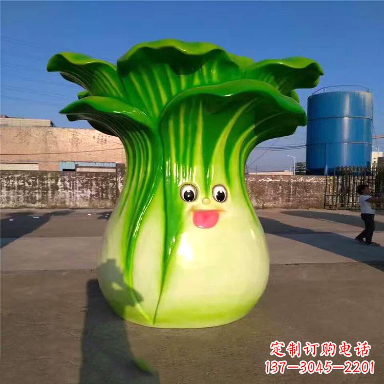 福州“仿真白菜雕塑”——让你触摸自然之美
