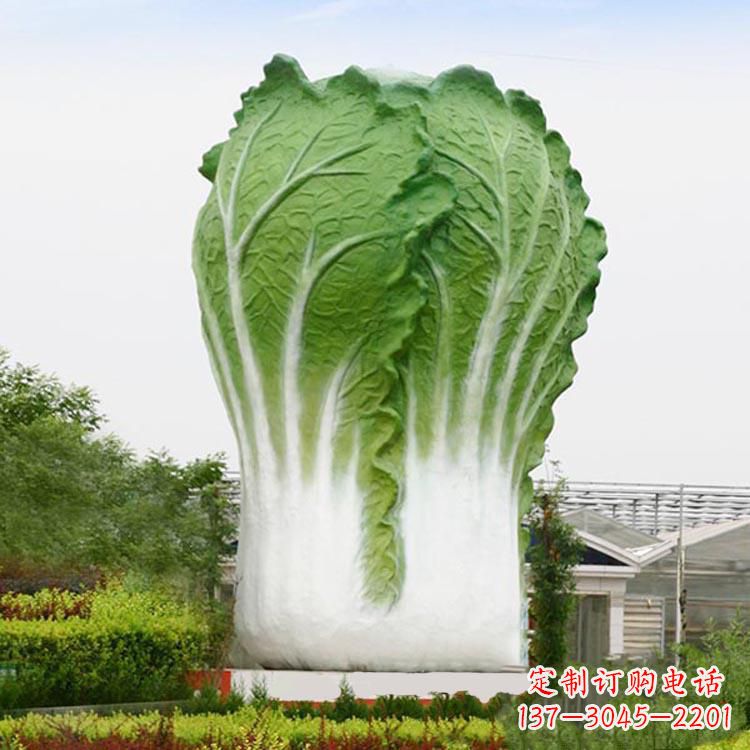 福州白菜雕塑极致精致的艺术装饰