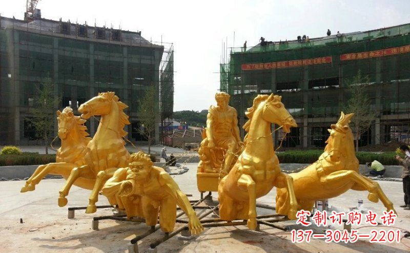 福州阿波罗玻璃钢景观雕塑