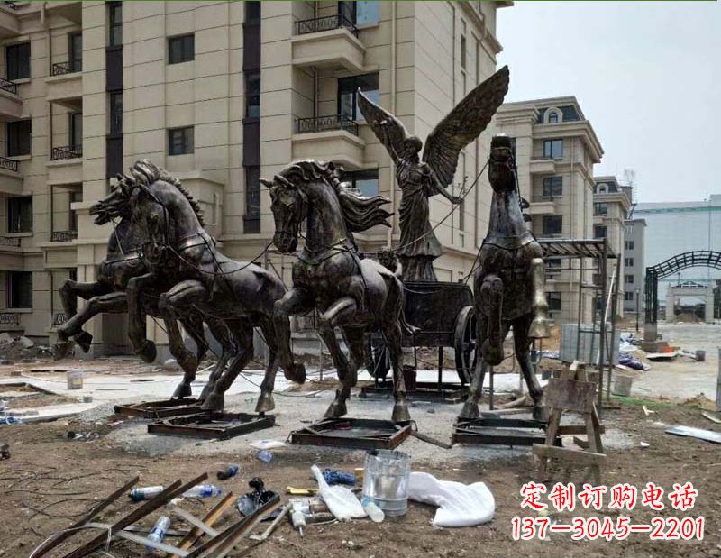 福州阿波罗铜雕精致的艺术装饰