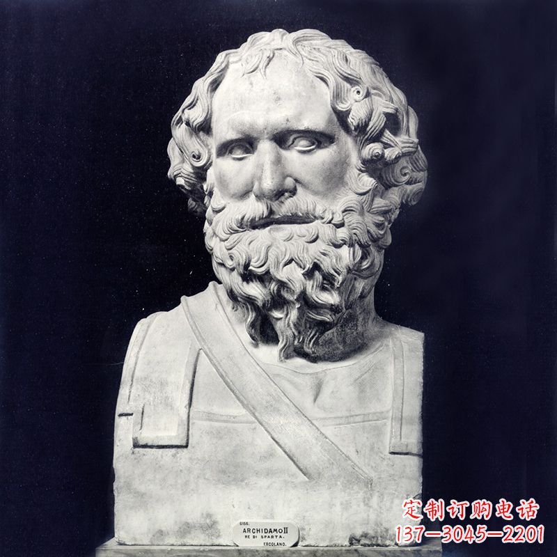 福州阿基米德石雕头像传承古典美学