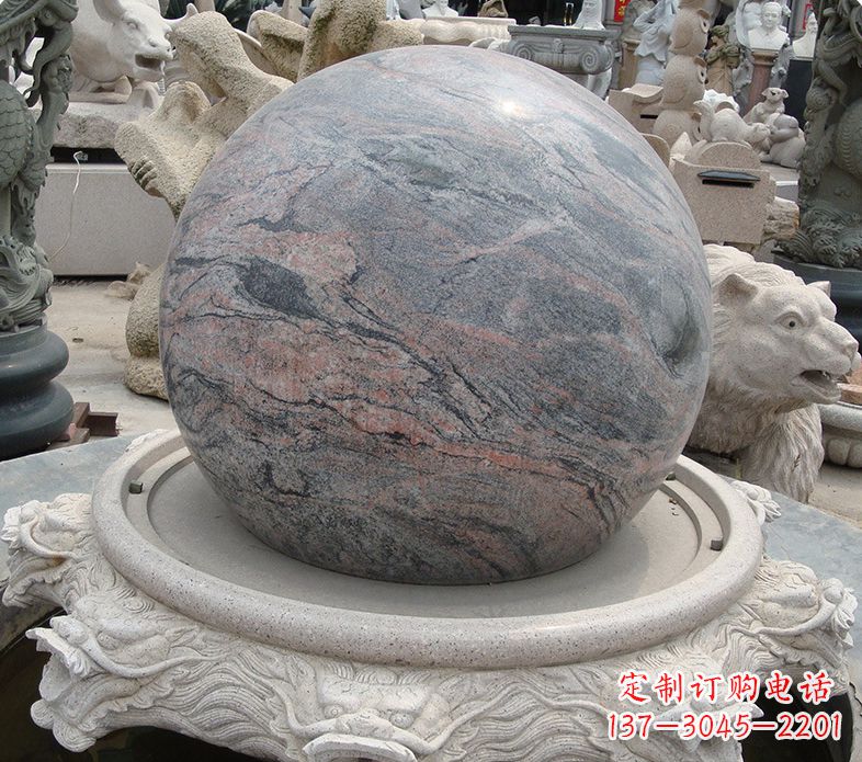福州别墅石雕喷泉