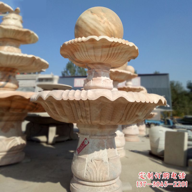 福州别墅庭院风水球