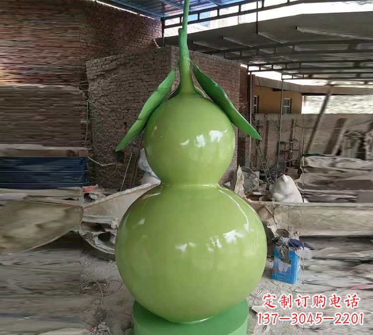 福州玻璃钢仿真葫芦雕塑