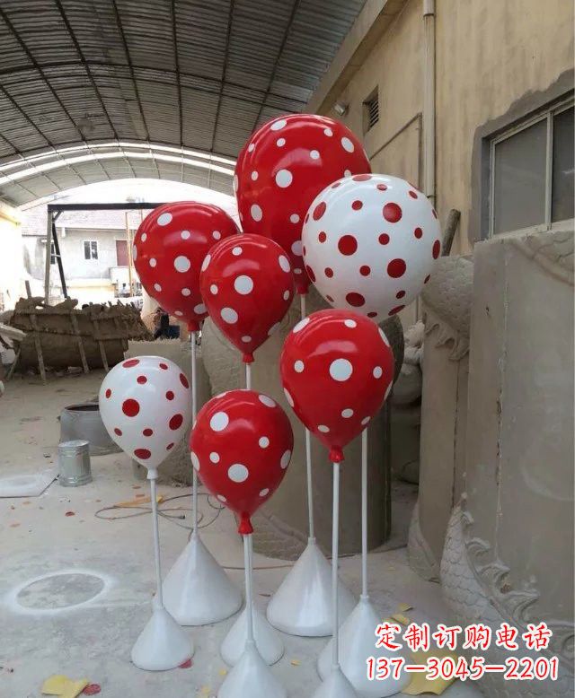 福州玻璃钢仿真气球雕塑