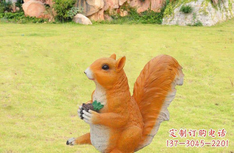 福州玻璃钢仿真松鼠