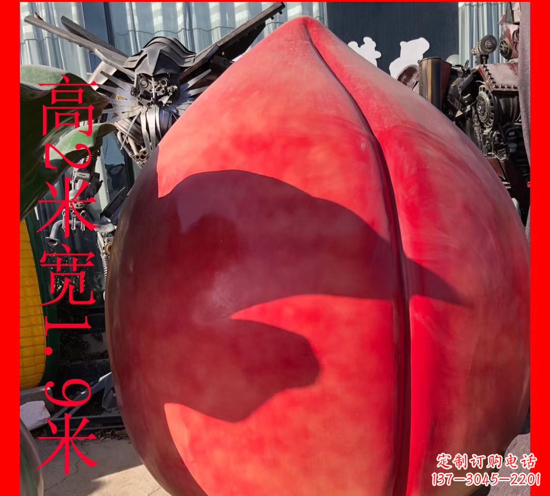 福州玻璃钢水果雕塑——给你一个美好的景观