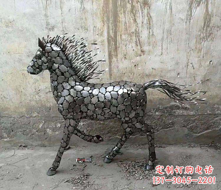 福州不锈钢奔马雕塑艺术与自由的象征