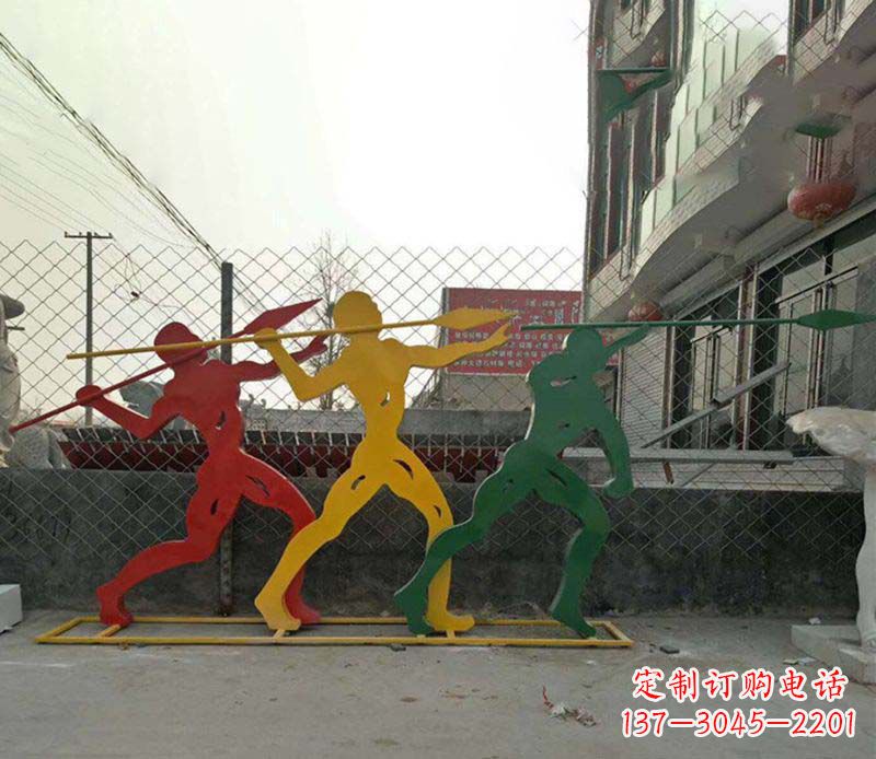 福州不锈钢标枪雕塑