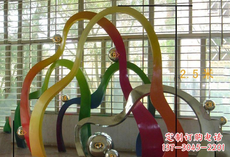 福州不锈钢假山雕塑精致耐用的艺术品