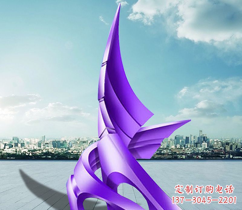 福州不锈钢船帆雕塑静谧的海洋美景
