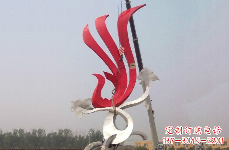 福州不锈钢凤凰雕塑安装介绍