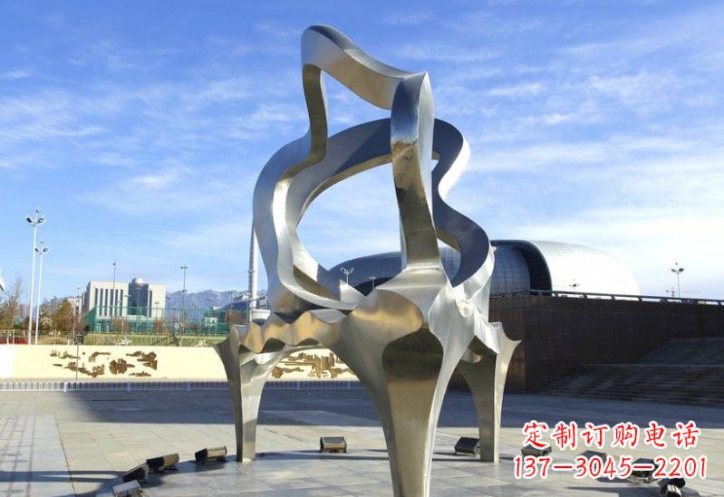 福州不锈钢钢琴雕塑