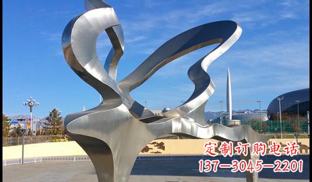 福州不锈钢钢琴雕塑