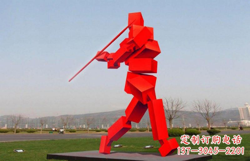 福州不锈钢标枪雕塑
