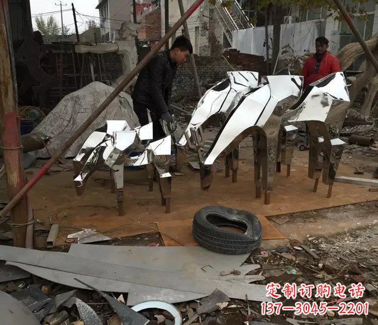 福州不锈钢动物雕塑精美外形,经久耐用