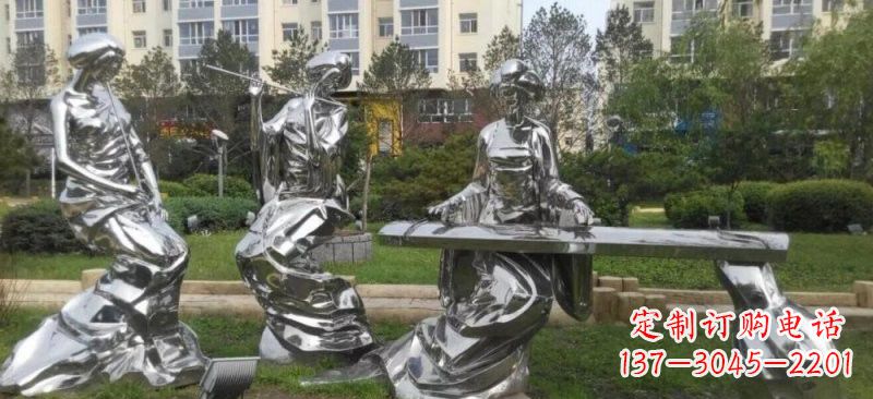 福州精致的不锈钢美女雕塑