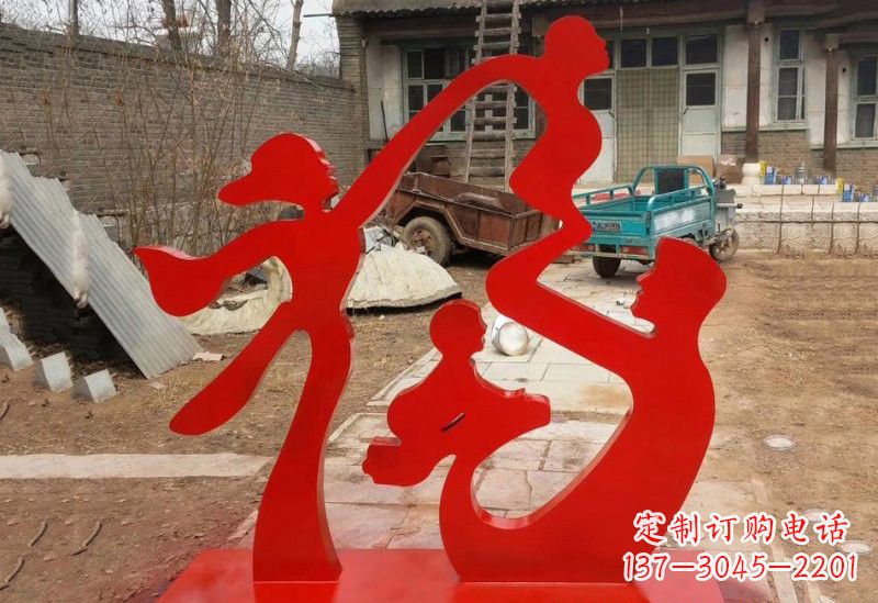 福州不锈钢福字雕塑给家庭带来更多福气
