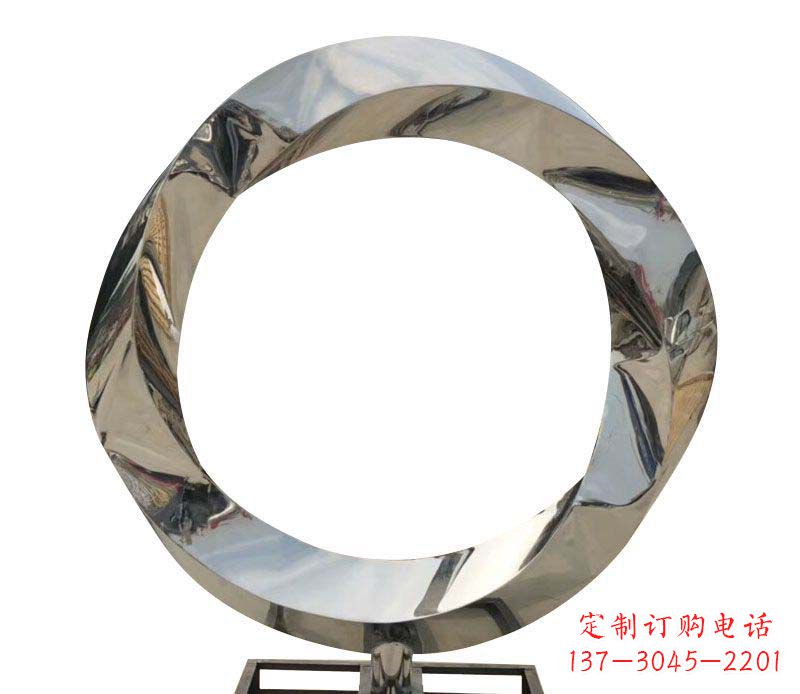 福州不锈钢圆环雕塑——精美而优雅
