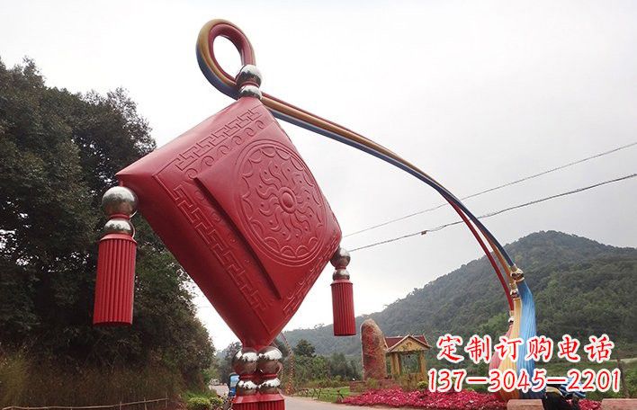 福州精美不锈钢拱门雕塑