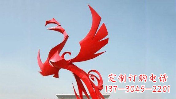 福州不锈钢凤凰雕塑