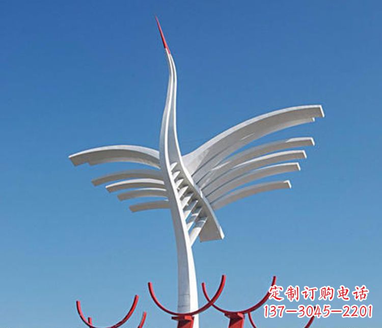 福州不锈钢大雁雕塑——纪念传统文化的精美艺术品