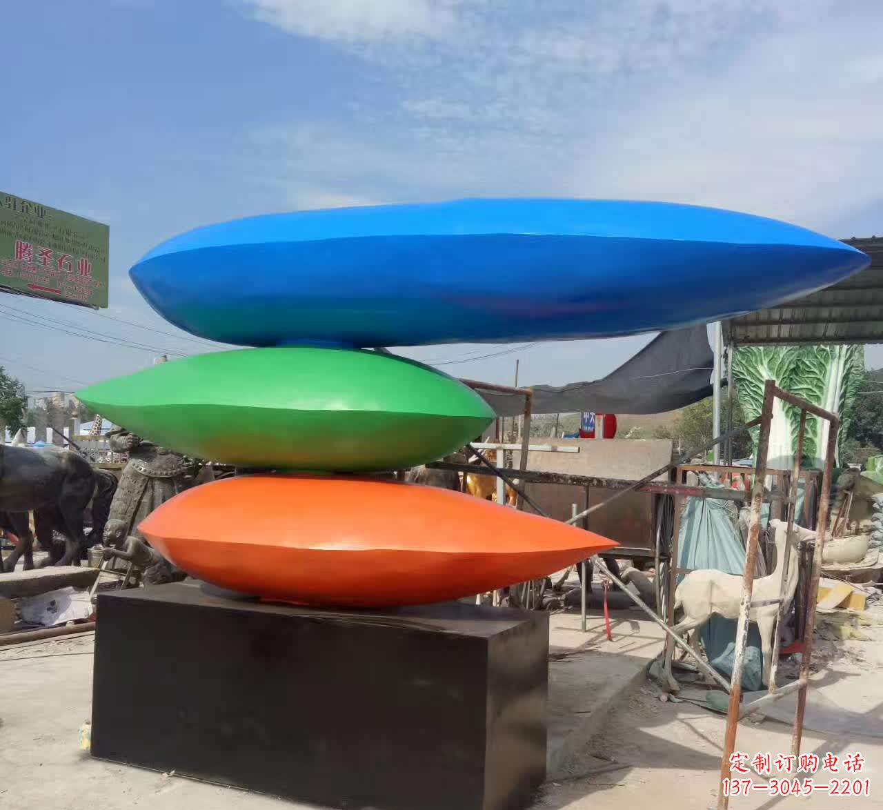 福州不锈钢罗汉雕塑缤纷色彩绚丽夺目