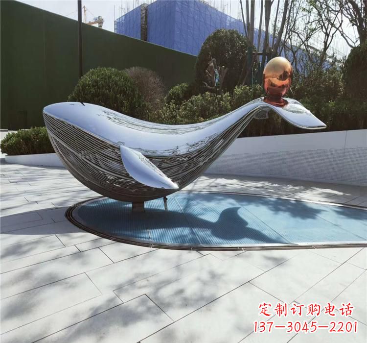 福州不锈钢海豚雕塑艺术与科技的完美结合