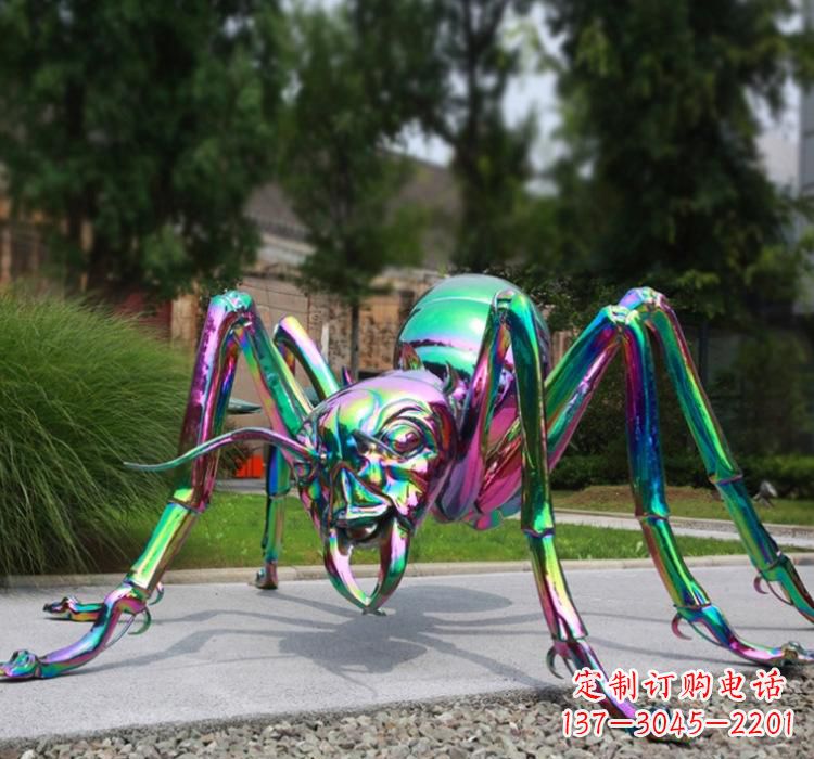 福州不锈钢蚂蚁雕塑精致的艺术作品