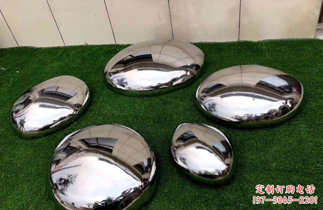 福州不锈钢鹅卵石雕塑艺术品的精致之美