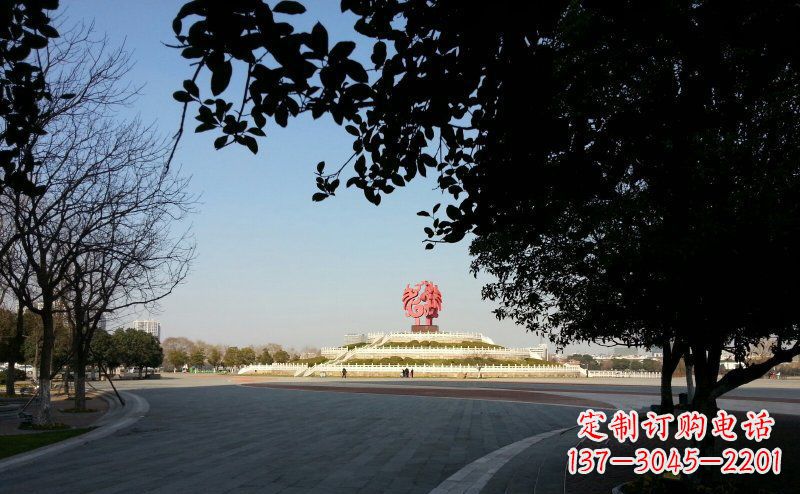 福州不锈钢凤凰雕塑——展现传统文化之美