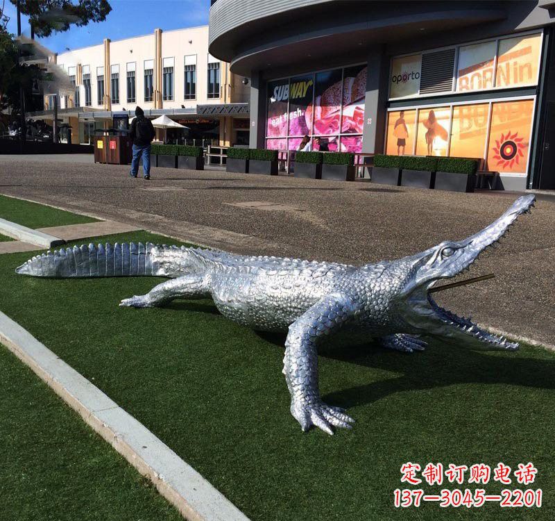 福州不锈钢动物雕塑精美而具有艺术价值