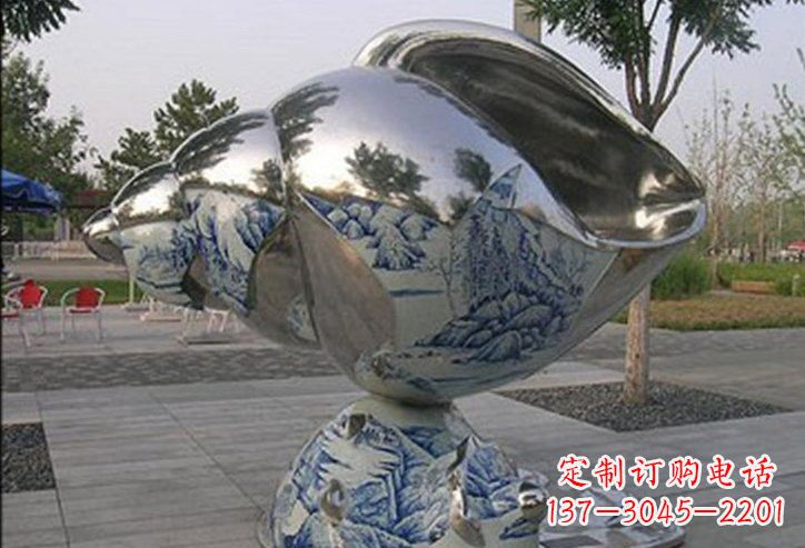 福州不锈钢海螺雕塑艺术的精美结晶