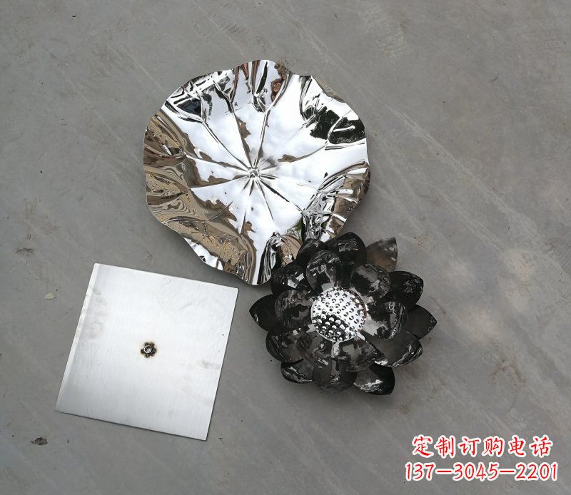 福州不锈钢荷叶雕塑传承传统文化