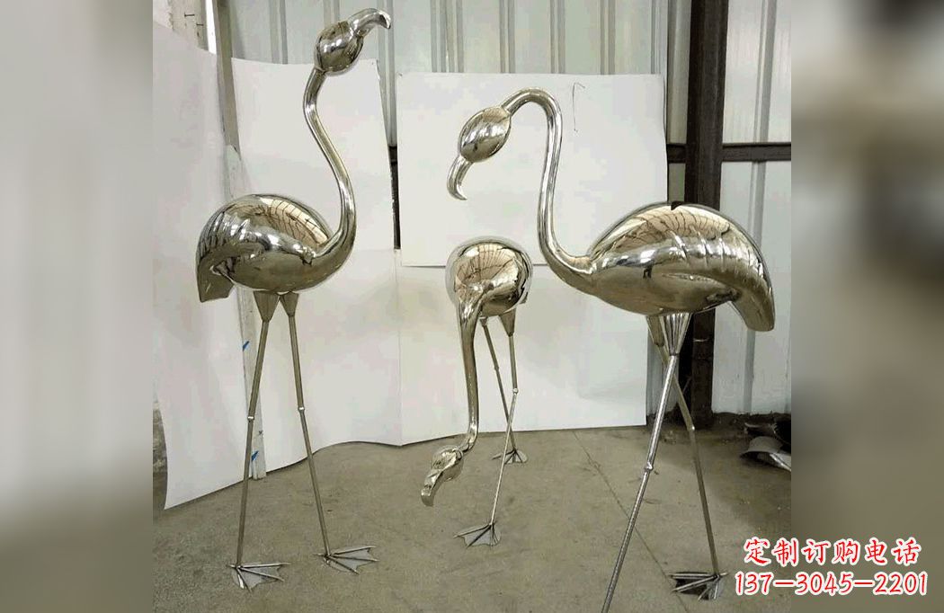 福州不锈钢火烈鸟——雕塑之美