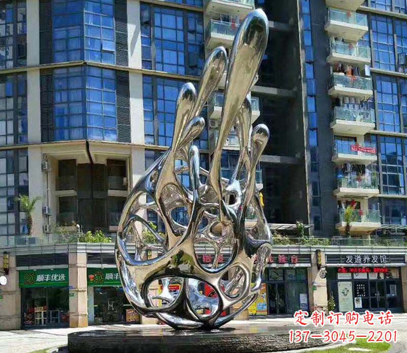 福州不锈钢火龙果雕塑集艺术与自然之美