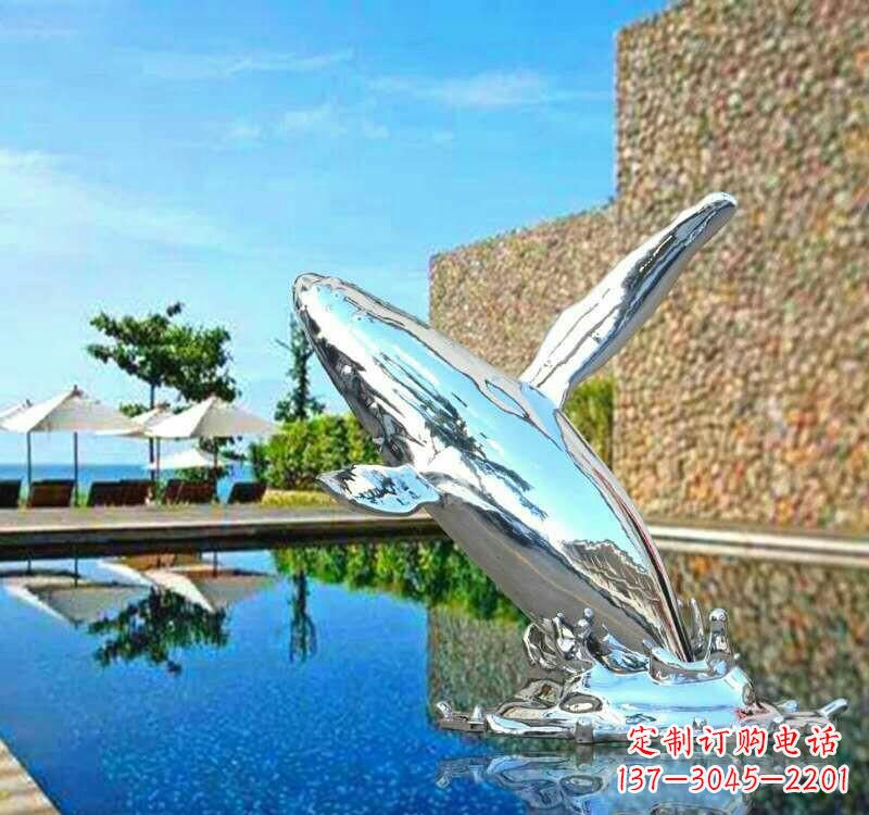 福州不锈钢鲸鱼雕塑艺术之美