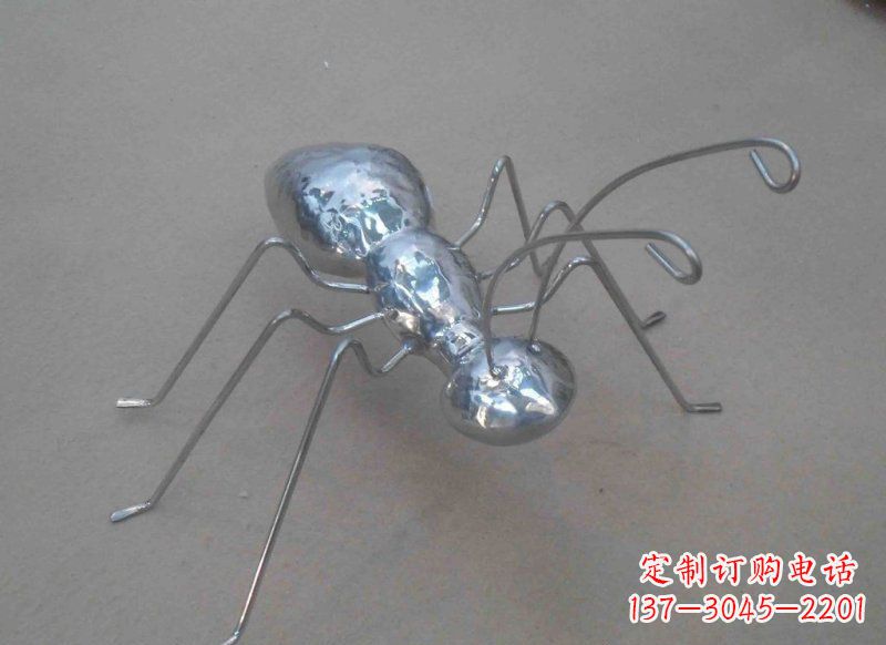 福州不锈钢蚂蚁公园动物雕塑一种具有艺术价值的蚂蚁雕塑