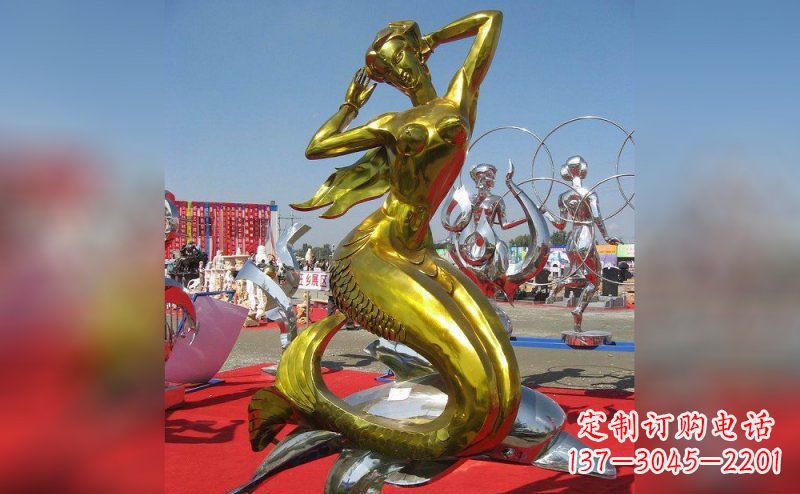 福州海底美人鱼雕塑