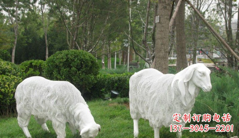 福州不锈钢绵羊雕塑——精致美观的艺术品