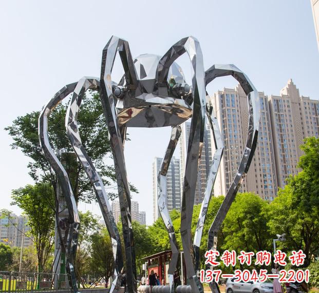 福州精致的不锈钢螃蟹雕塑