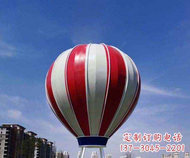福州不锈钢热气球雕塑给景观增添精彩