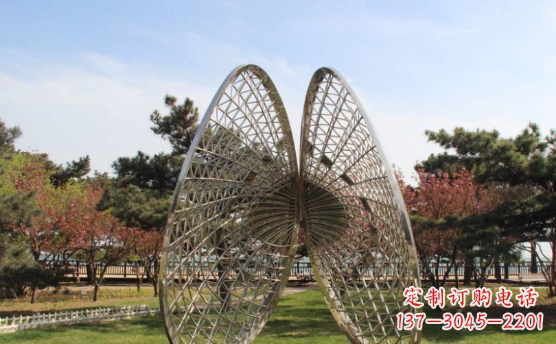 福州扇贝雕塑给公园带来清新之美