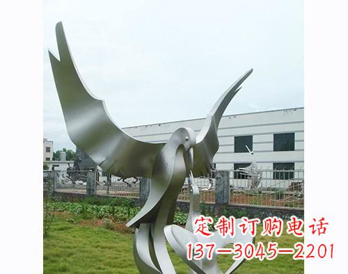 福州面世的不锈钢动物雕塑