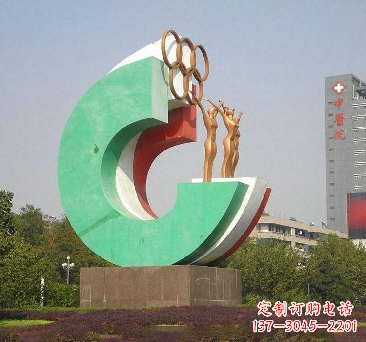 福州勇于拼搏的运动员雕塑