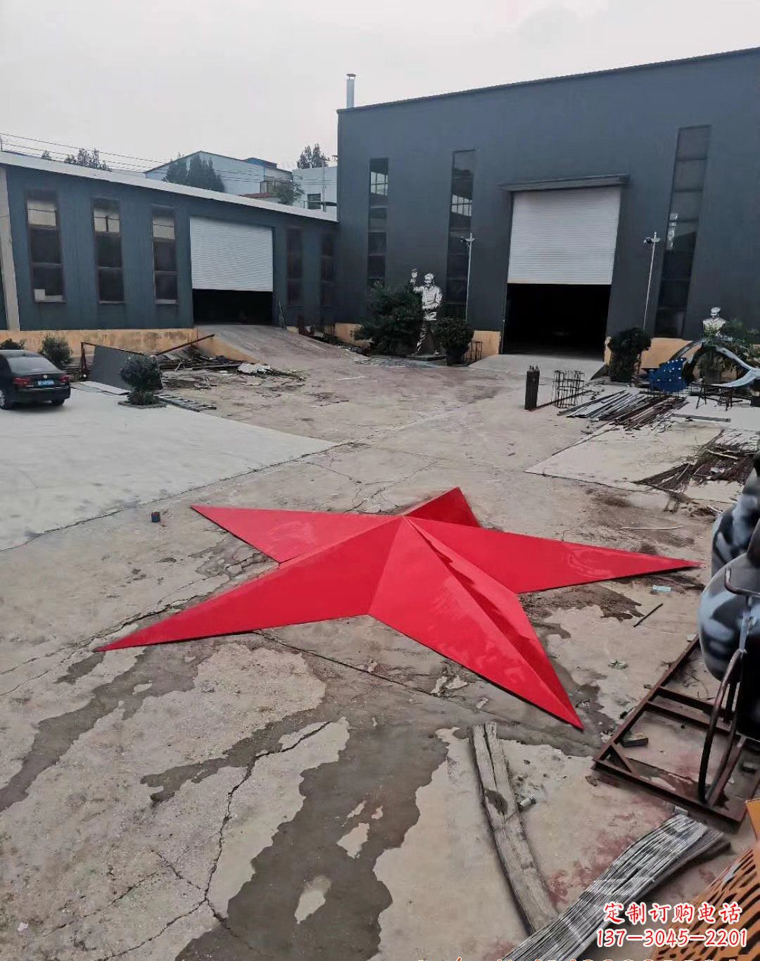 福州五角星的魅力不锈钢景观雕塑