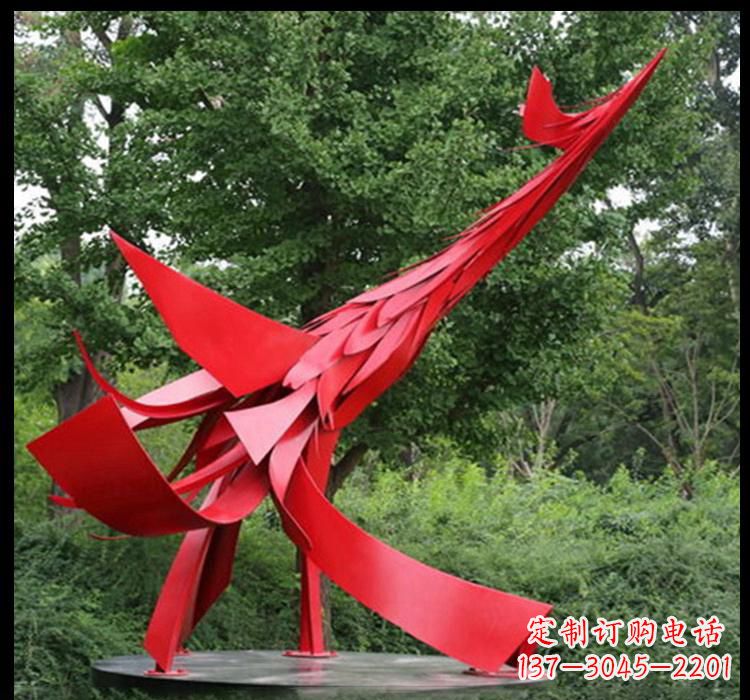 福州不锈钢凤凰雕塑——美丽而神秘的象征