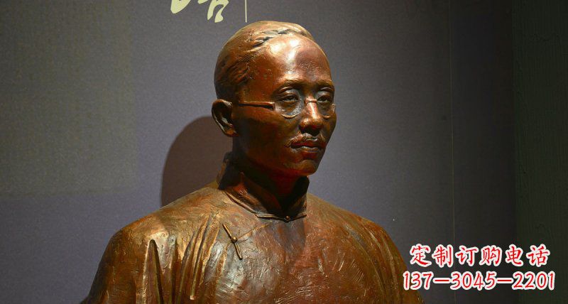福州蔡元培——一位传奇民族英雄的雕塑