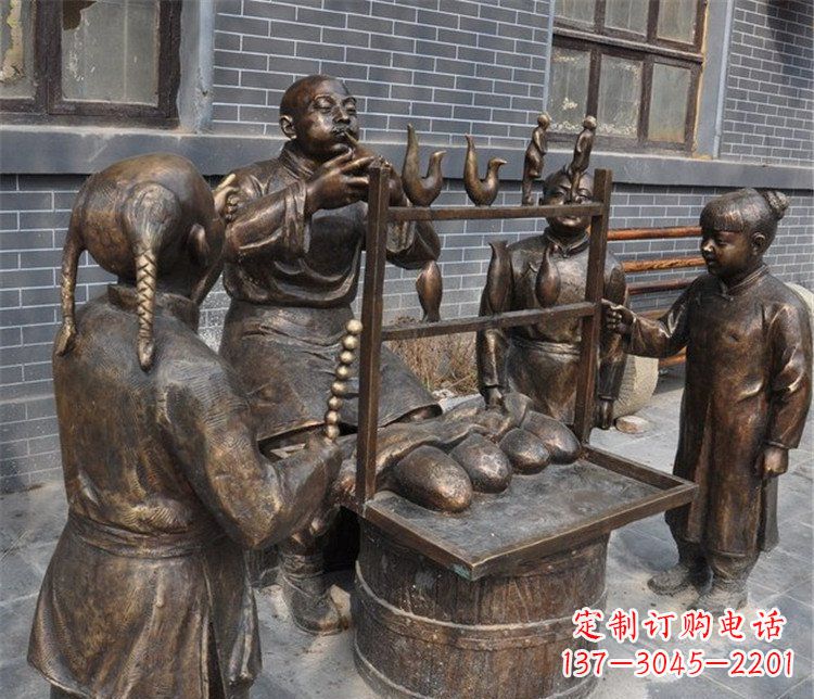 福州糖人雕塑——街边温馨的小情调