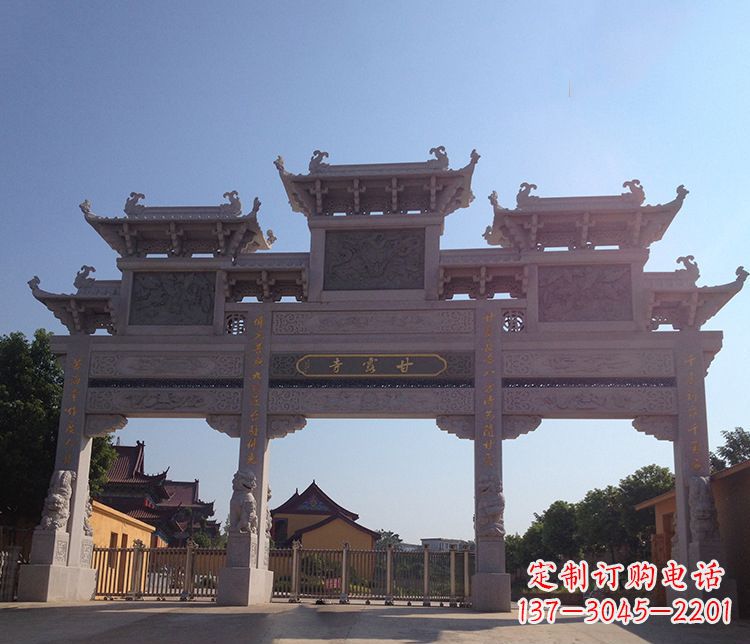 福州牌坊雕塑——传承民间艺术的精髓
